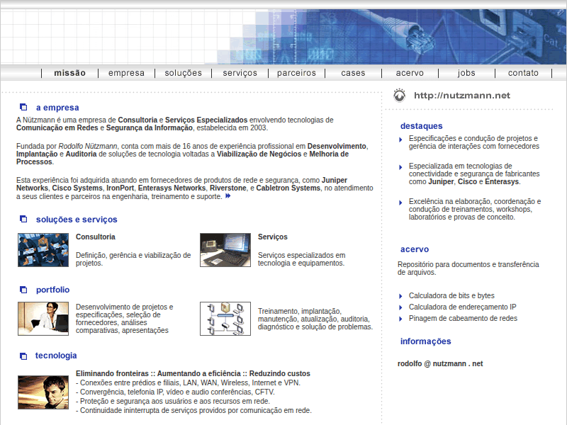 The reconstruction of nutzmann.net, rendered 2026-10-05