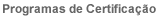 Clique para Certificações